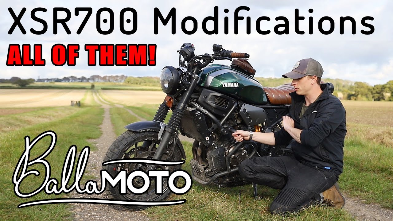 Yamaha XSR700 - All Modifications and Upgrades