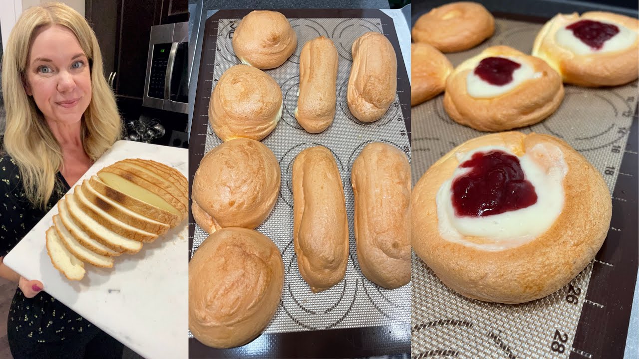 Just me BAKING up a STORM! KETO BREAD , BUNS, BAGELS, DANISHES & CAKE!