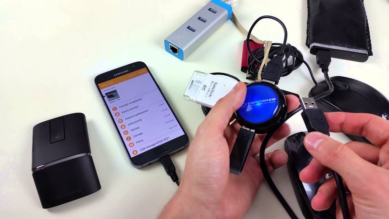 Samsung Galaxy S7 OTG TEST On The Go - Podłączanie Urządzeń USB Do Smartfona | ForumWiedzy