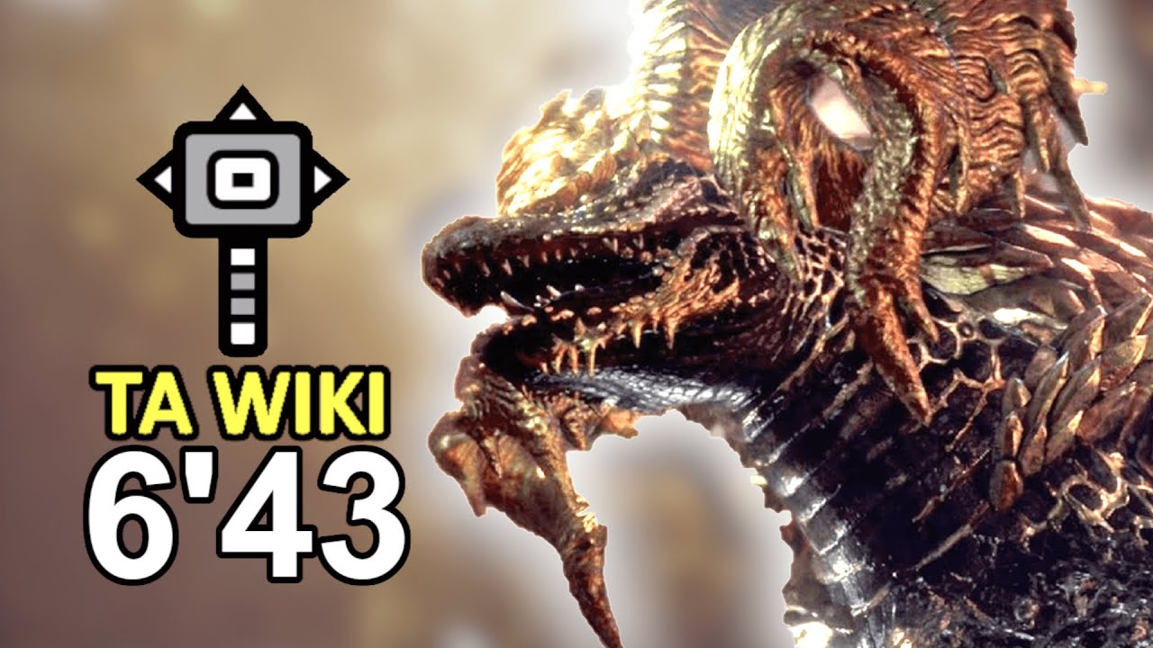 〖MHW:IB〗Hammer vs. Kulve Taroth | 6'43