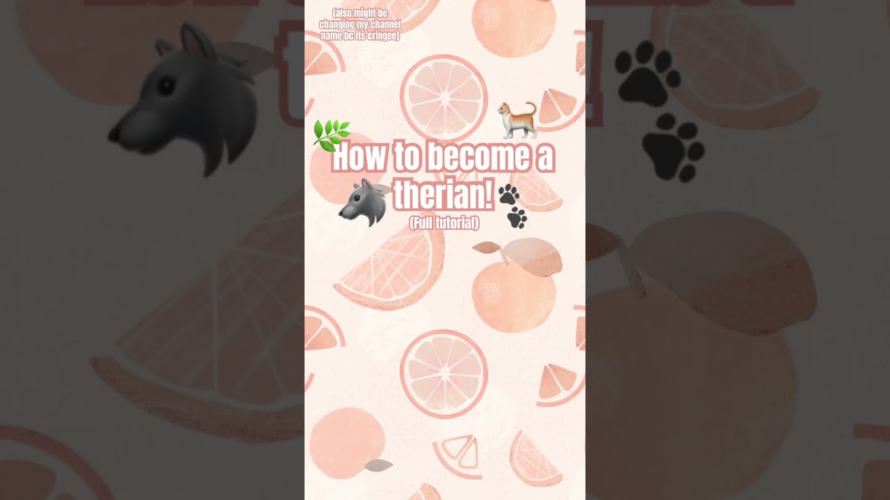 How to become a therian ☺️🌿 #therian #quadrobics #alterhuman #tutorial #cinnamon_coffeevlogs