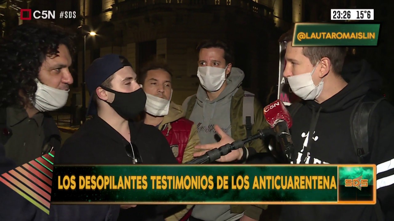 Lo que no se vio de la bizarra protesta anticuarentena del 25 de mayo en Plaza de Mayo y el Obelisco