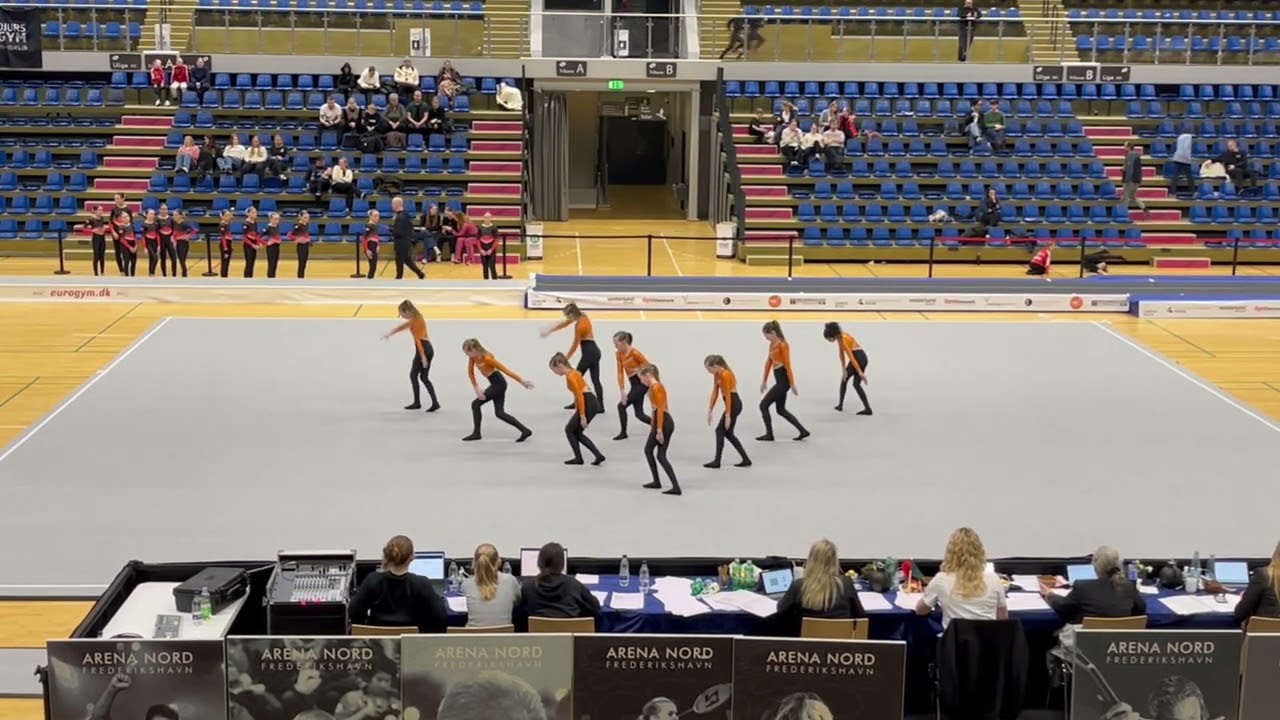 Jelling TeamGym Mini A Regionsrækken 1. runde Frederikshavn