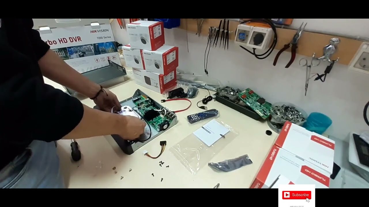 🔴👉#HIKVISION HD DVR 7200 SERIES,unboxing and installation👈🔴