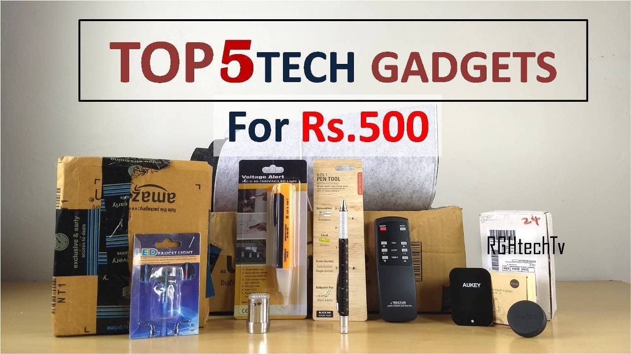 Top 5 Tech Under Rs 500 | Tech Gadgets and Accessories