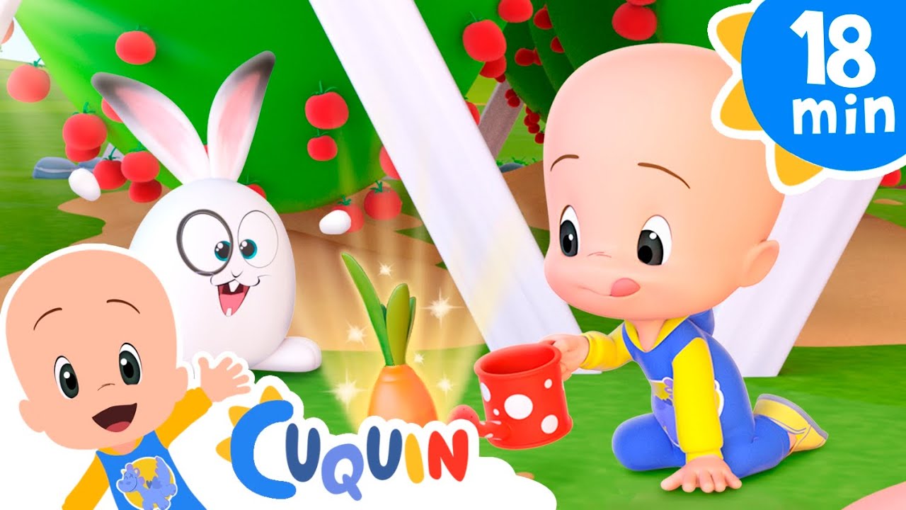 Plantando frutas y verduras | Cleo y Cuquín: canciones y vídeos educativos