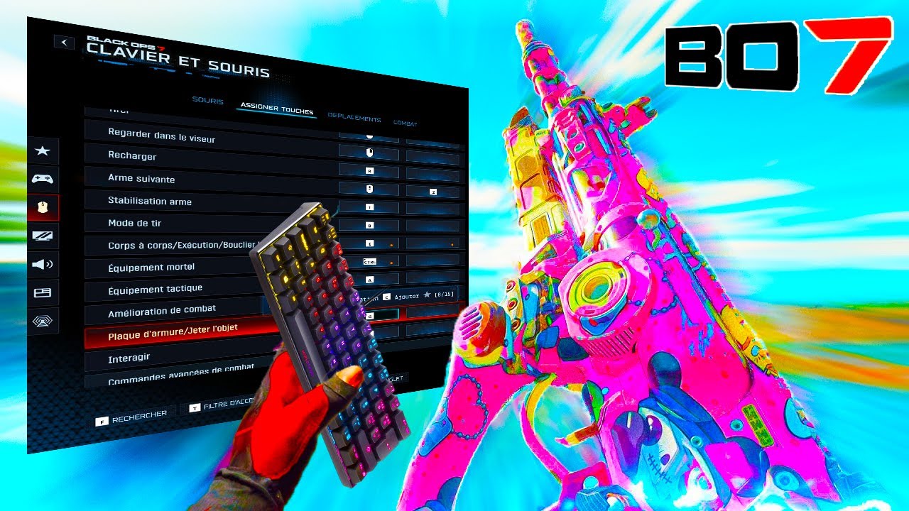 LES MEILLEURES TOUCHES POUR LE CLAVIER/SOURIS SUR BLACK OPS 7 !