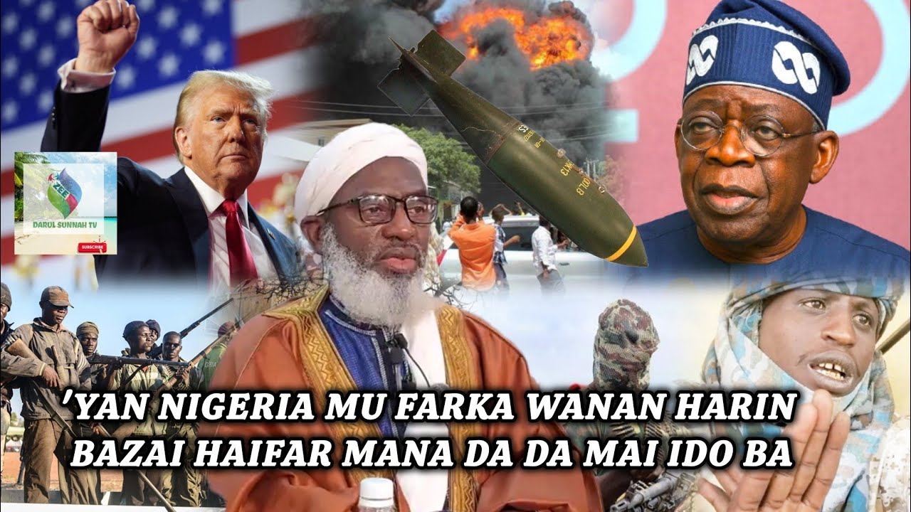 'YAN NIGERIA MU FARKA WANAN HARIN BAZAI HAIFAR MANA DA DA MAI IDO BA!  Sheikh Dr. Ahmad Gumi 