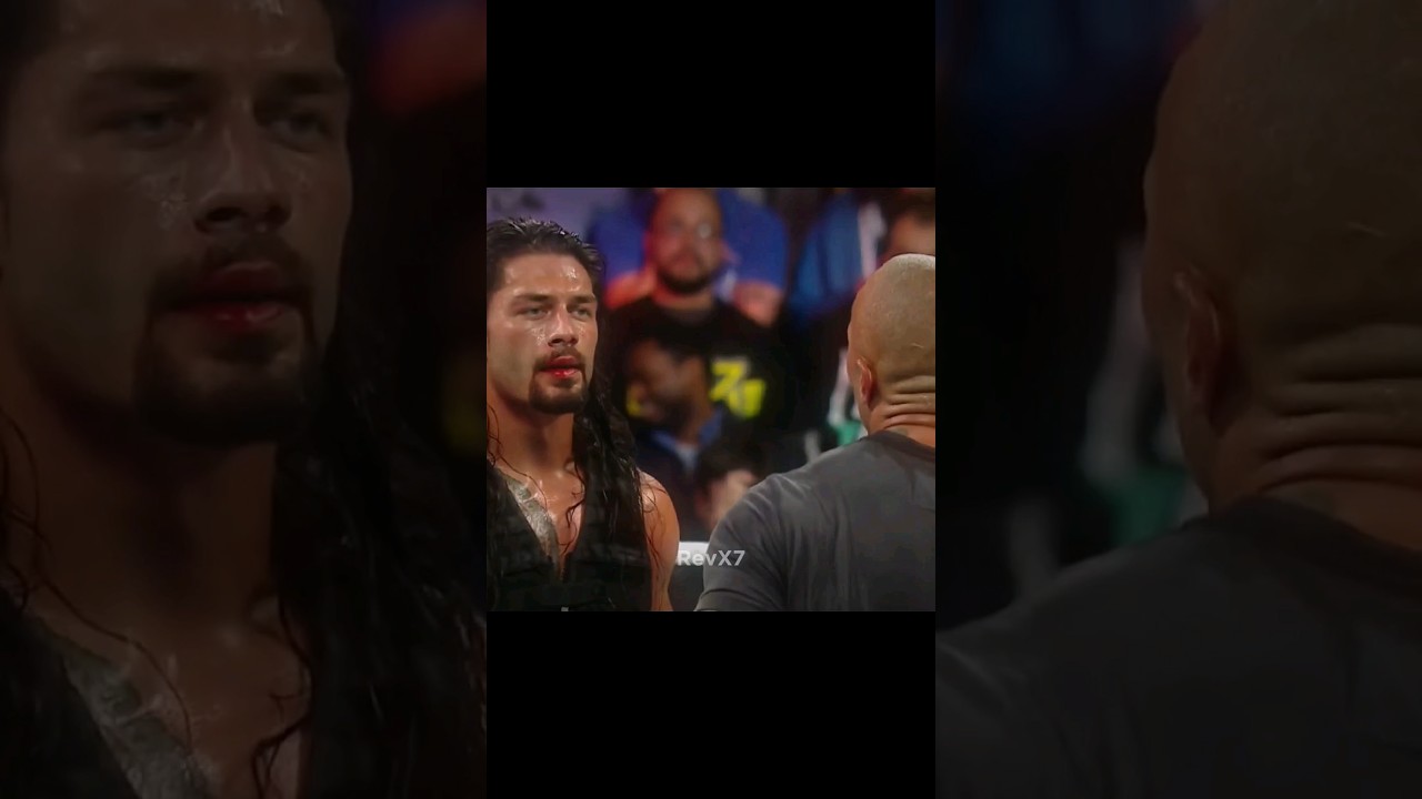 The Rock vs Roman Reigns 