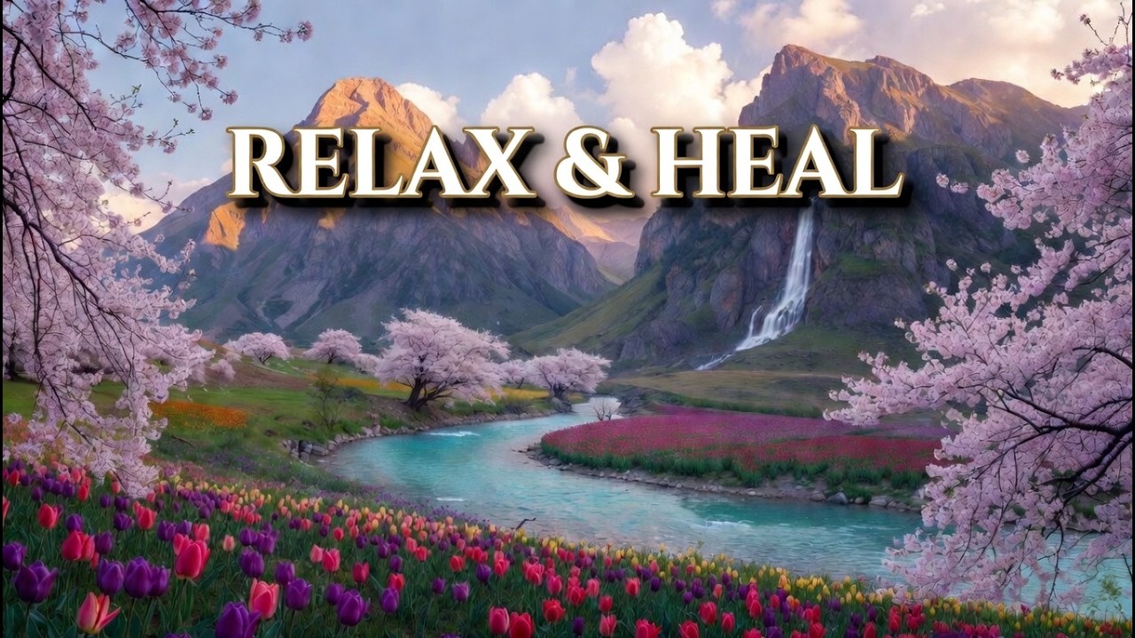 Beautiful Nature Scenery & Relaxing Music 🌿 Stress Relief, Healing, Deep Sleep