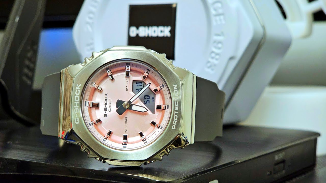 ALL New Casio G-Shock GM-S2110-4A for women/ unboxing