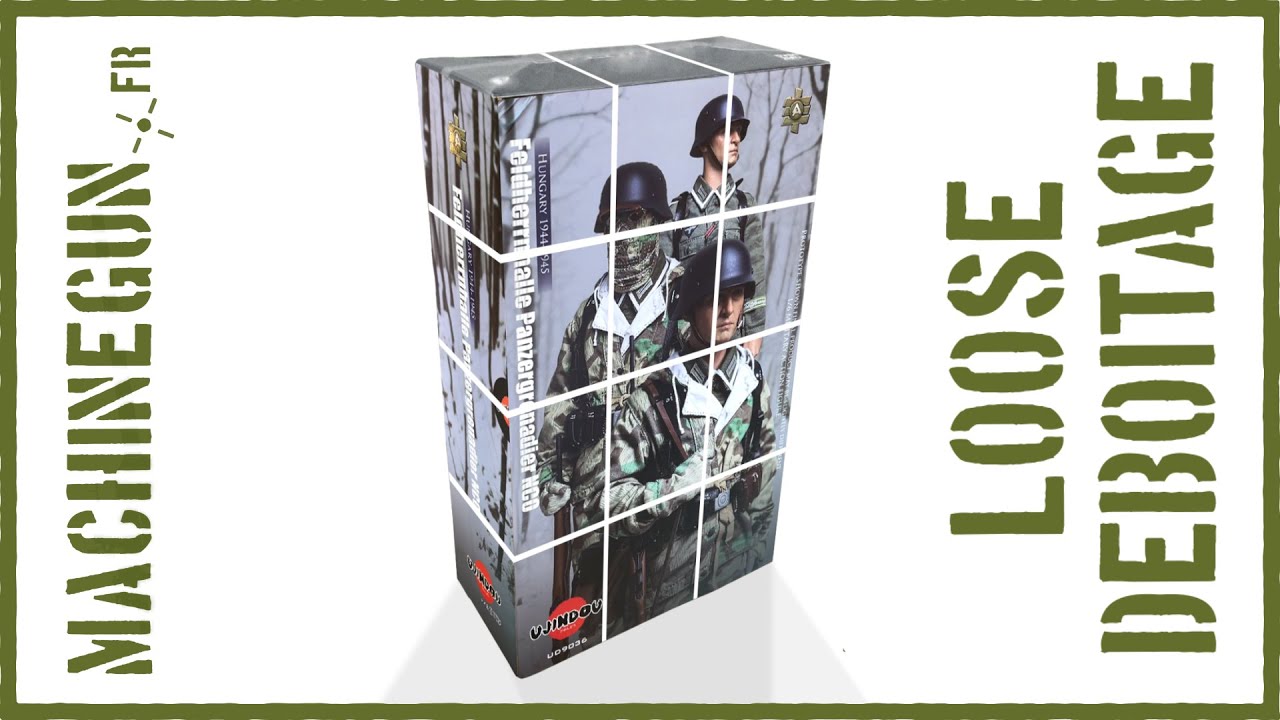 Unboxing WWII Feldherrnhalle Panzergrenadier NCO (Ujindou)