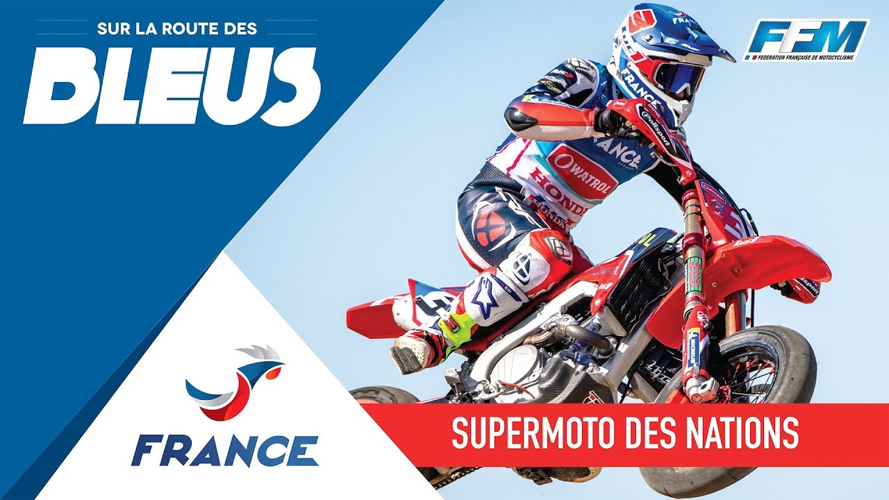 Supermoto des Nations - Carole 2019 - Sur la route des Bleus