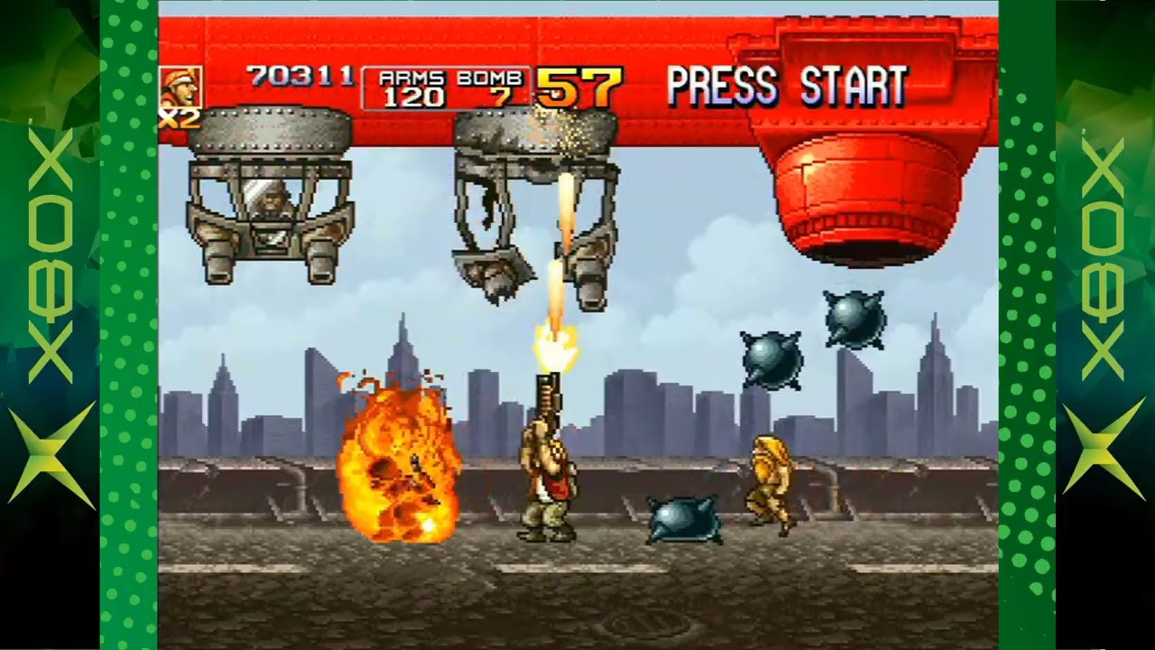 Metal Slug 4 - Xbox Classic Gameplay