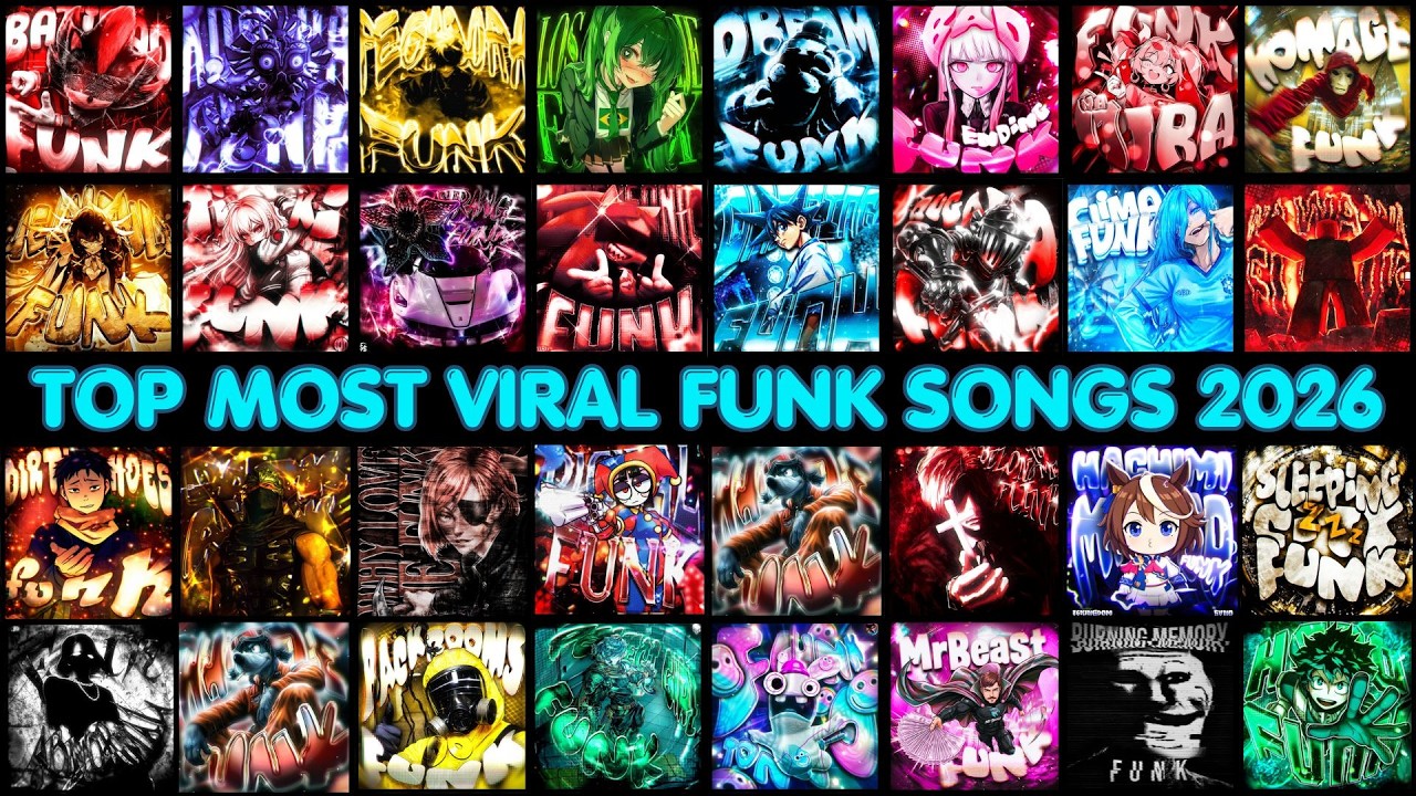 1 GODZINA⚡️NAJPOPULARNIEJSZE WIRALOWE HITY FUNK (NIE PHONK) 2026 🎵 NAJLEPSZA NOWA PLAYLISTA Z BRA...