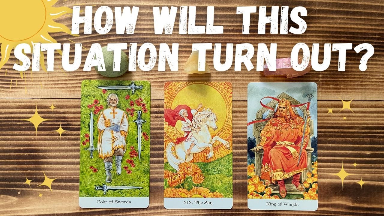 🌞How will this SITUATION TURN OUT? What will be the OUTCOME?🌞🌟🌼Pick-a-card tarot reading