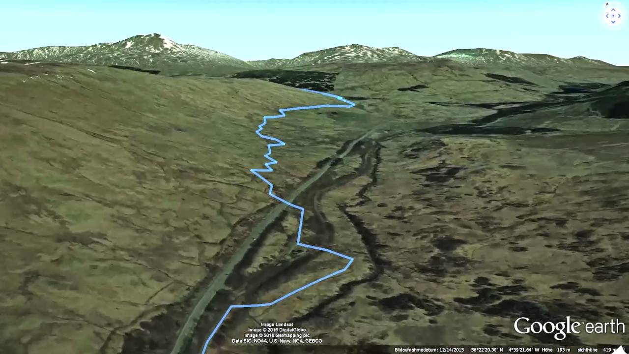 West Highland Way | Etappe 4 - Inverarnan &ndash; Tyndrum | Wandern Schottland | GPS-Track
