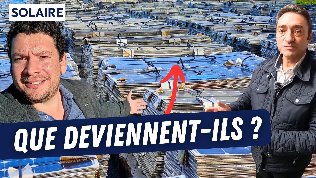 Les coulisses du recyclage de panneaux solaires !