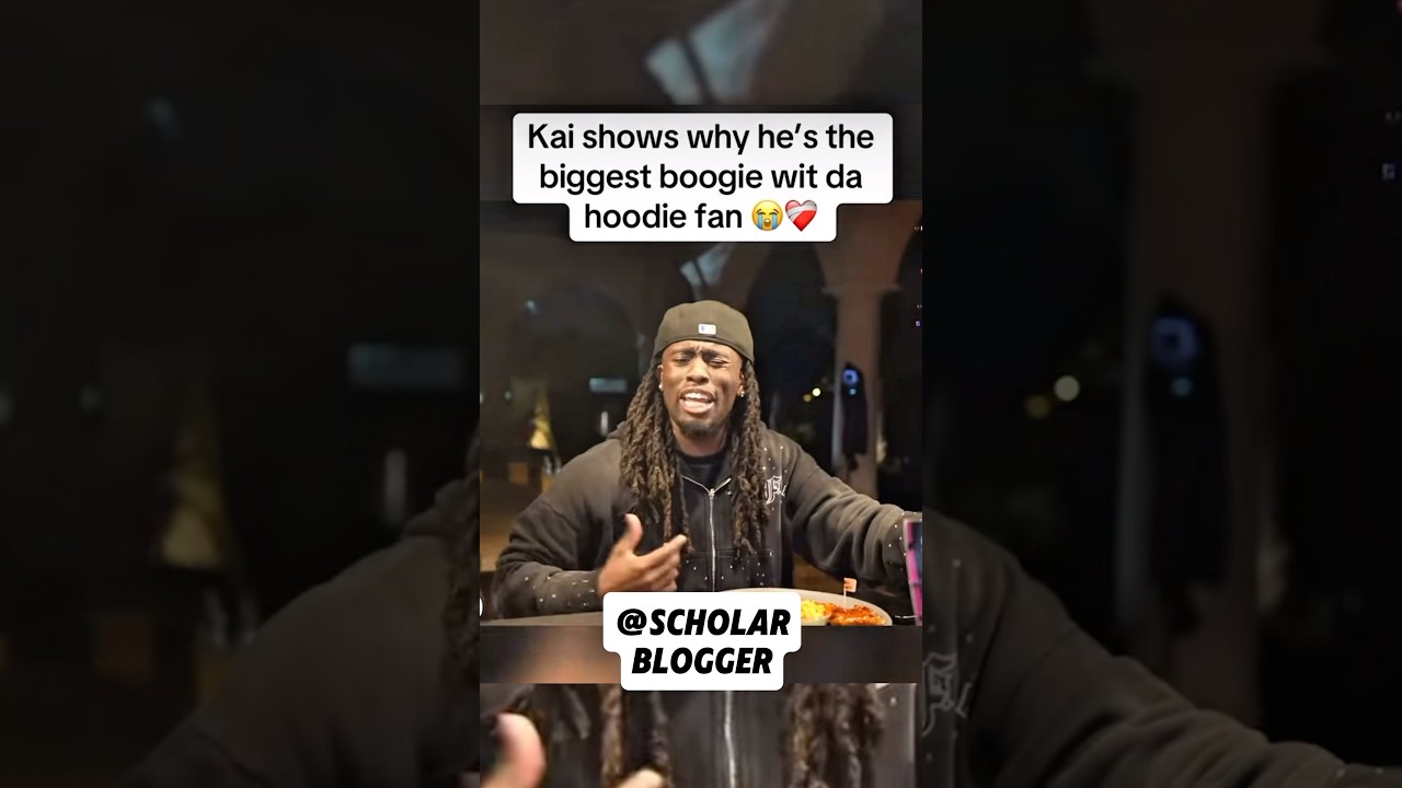 Кай Дженат показывает, почему он самый большой фанат худи &laquo;A Boogie Wit Da&raquo; 😂🔥 #шорты #вирусный #...