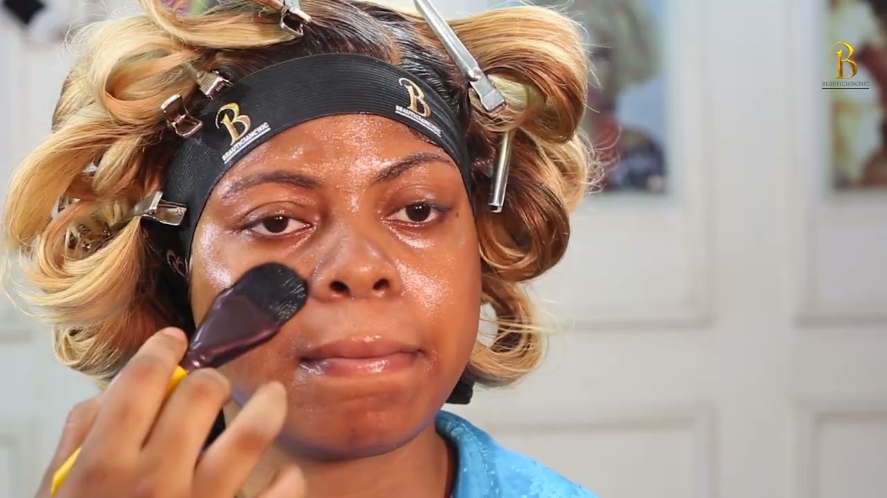 WAOOO  😱100M VIEWS VIDEO  ⬆️ UNBELIEVABLE ⬆️😱  HAIR AND MAKEUP TUTORIAL FOR  BLACK WOMEN  😱