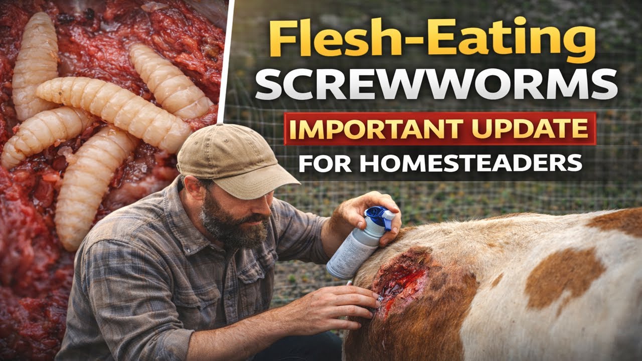 New Flesh-Eating Screwworm Threat: What Homesteaders Need to Know in 2026 (Prepared, Not Afraid)