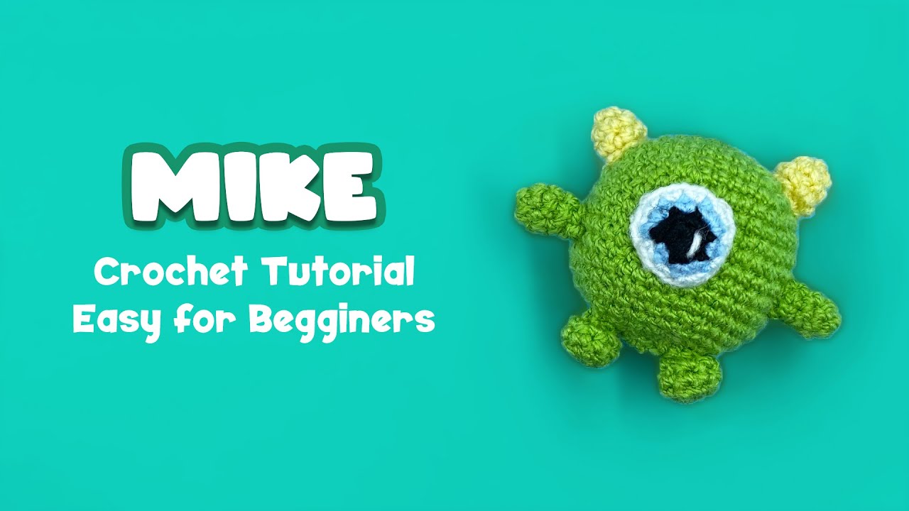 Mike Crochet Tutorial | آموزش فارسی بافت عروسک مایک