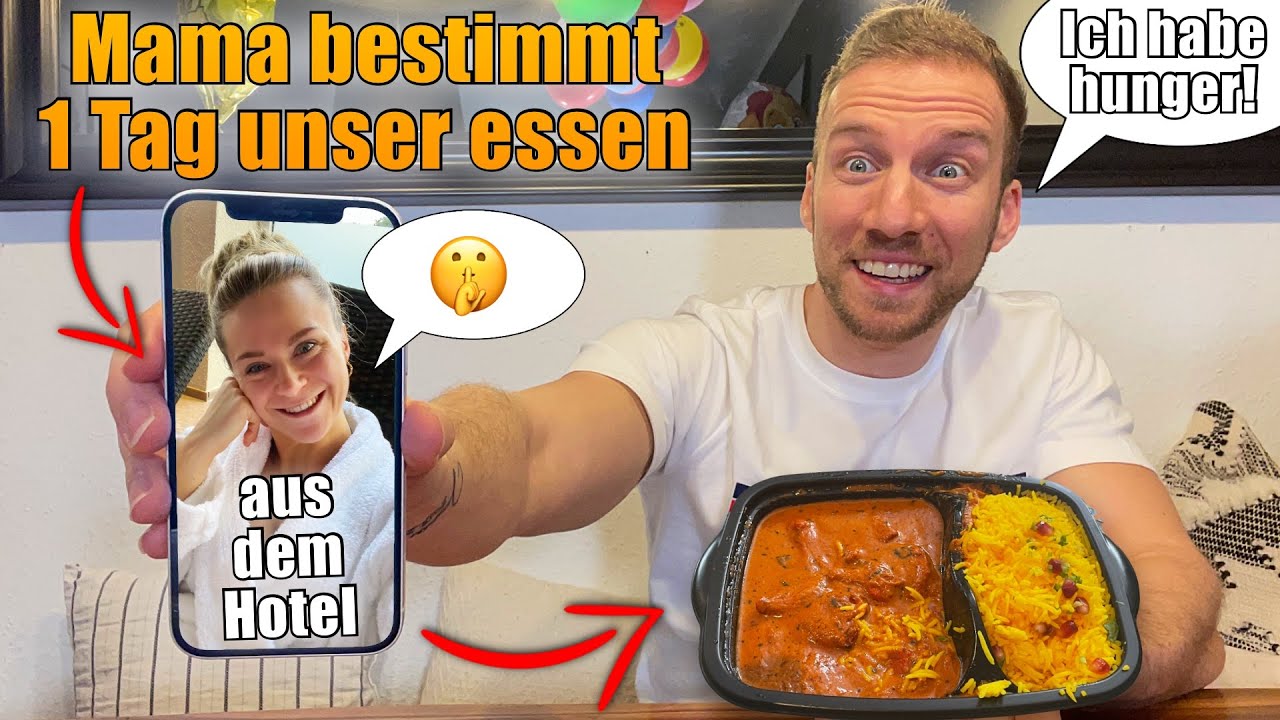 Meine Frau bestimmt 1 Tag unser Essen aus dem Hotel (Alleine mit Kind zuhause)