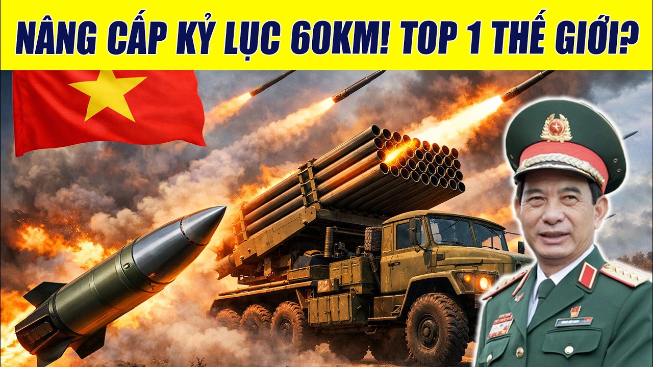 Pháo Grad Việt Nam đạt tầm bắn 60km - Vượt Nga & Trung Quốc?