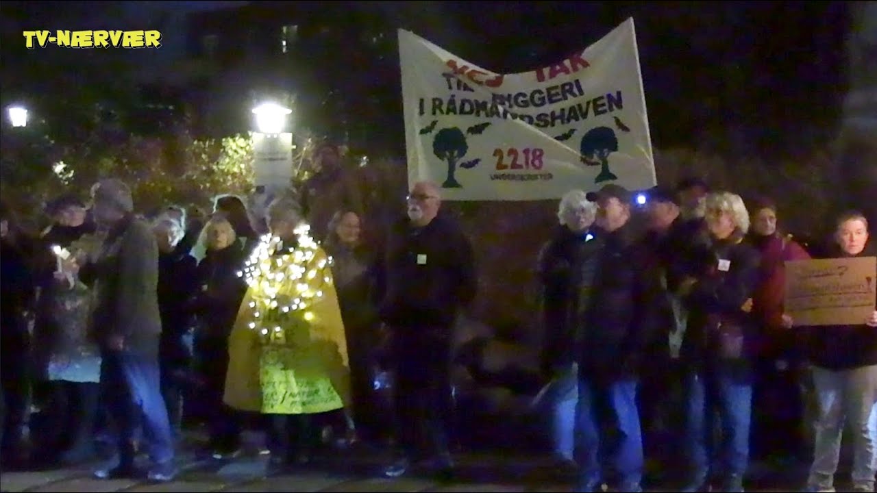DEMONSTRATION FOR RÅDMANDSHAVENS BEVARELSE