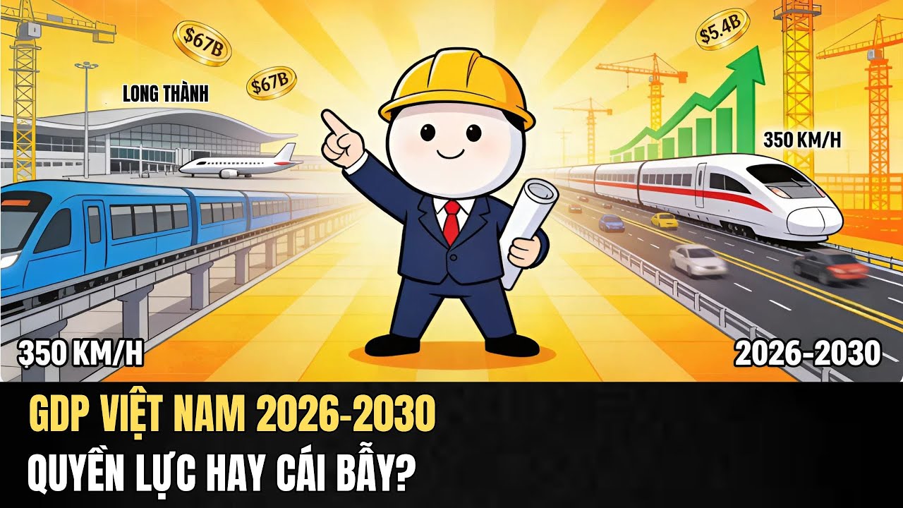 GDP Việt Nam 2026–2030: Từ Công Xưởng Giá Rẻ Đến Nền Kinh Tế Quyền Lực