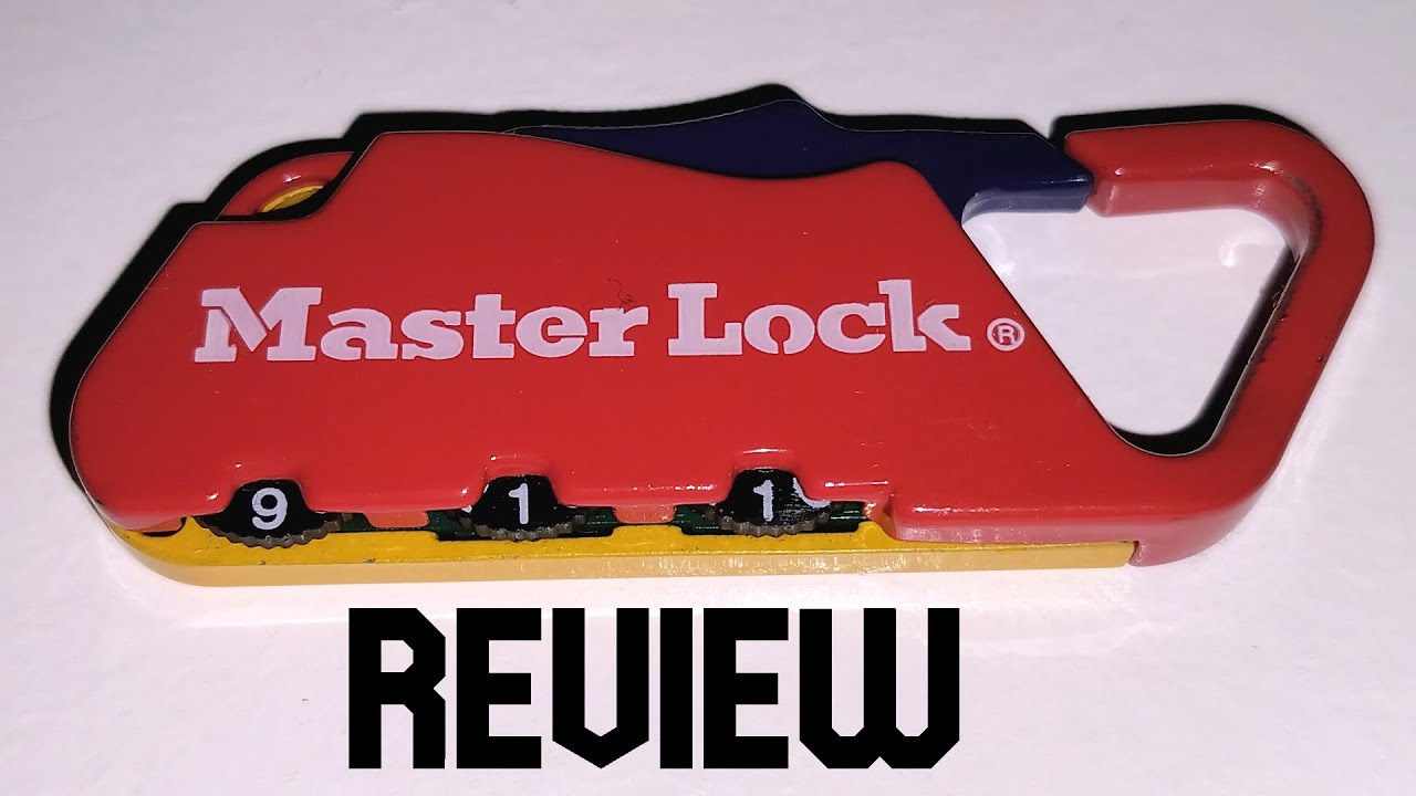 2000's MasterLock Backpack/Luggage Lock