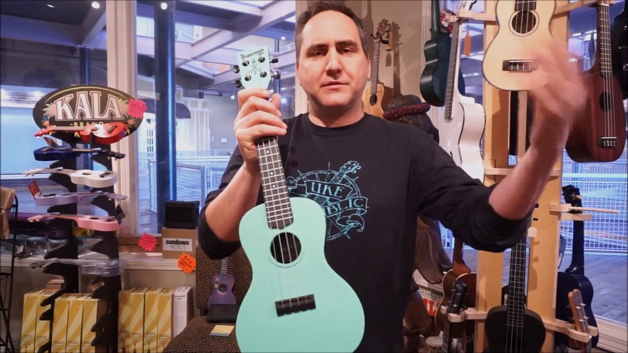 Kala KA-CWB Waterman Concert All-Weather Plastic Ukulele Demo by UKE Republic
