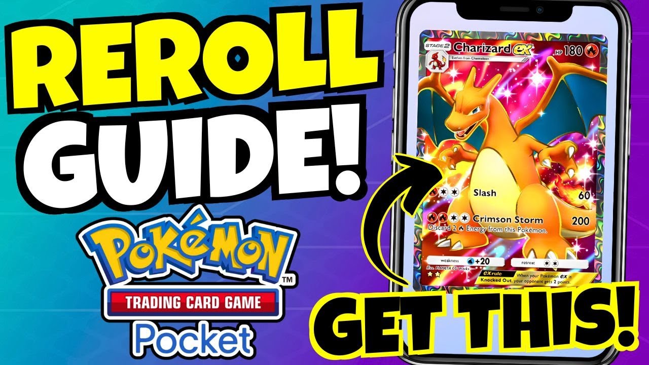 *10 FREE PACK* REROLL GUIDE!!! [Pokemon TCG Pocket]