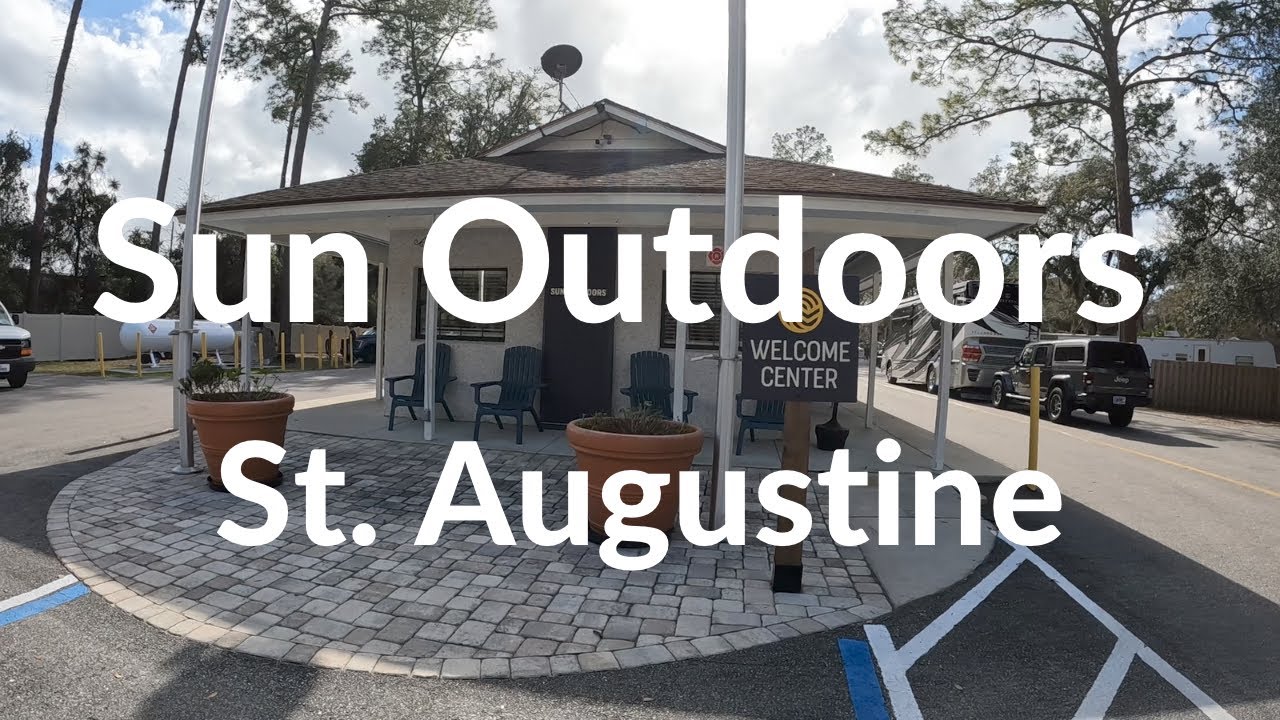 Sun Outdoor RV Resort in St Augustine, Fl. #allaboutthebanks #rvtravel #sunoutdoors