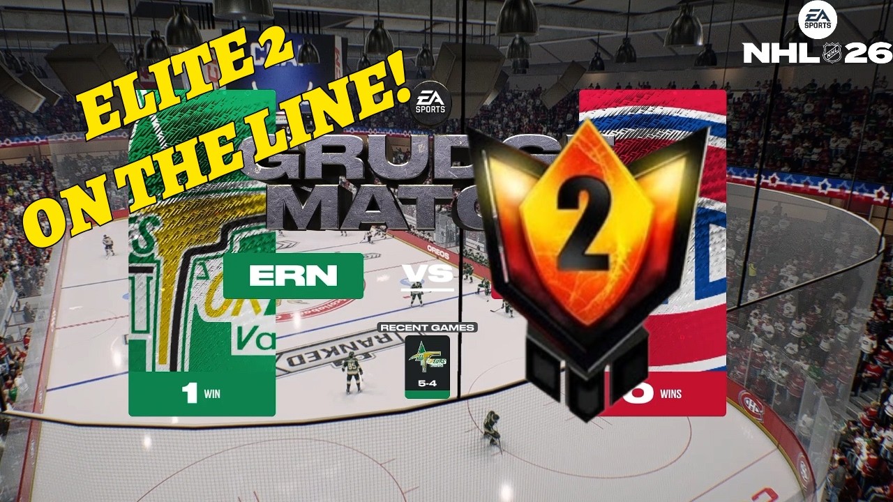 NHL 26 HUT - ELITE 2 PROMOTION GAME!