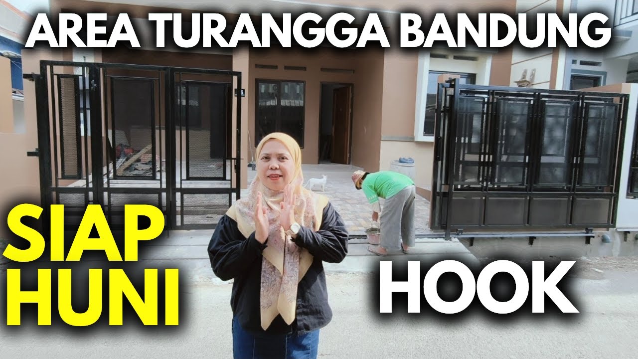 Rumah Hook Hanya 1 Unit! Siap Huni Modern Minimalis di Turangga Bandung  Harga Termurah di Kelasnya!