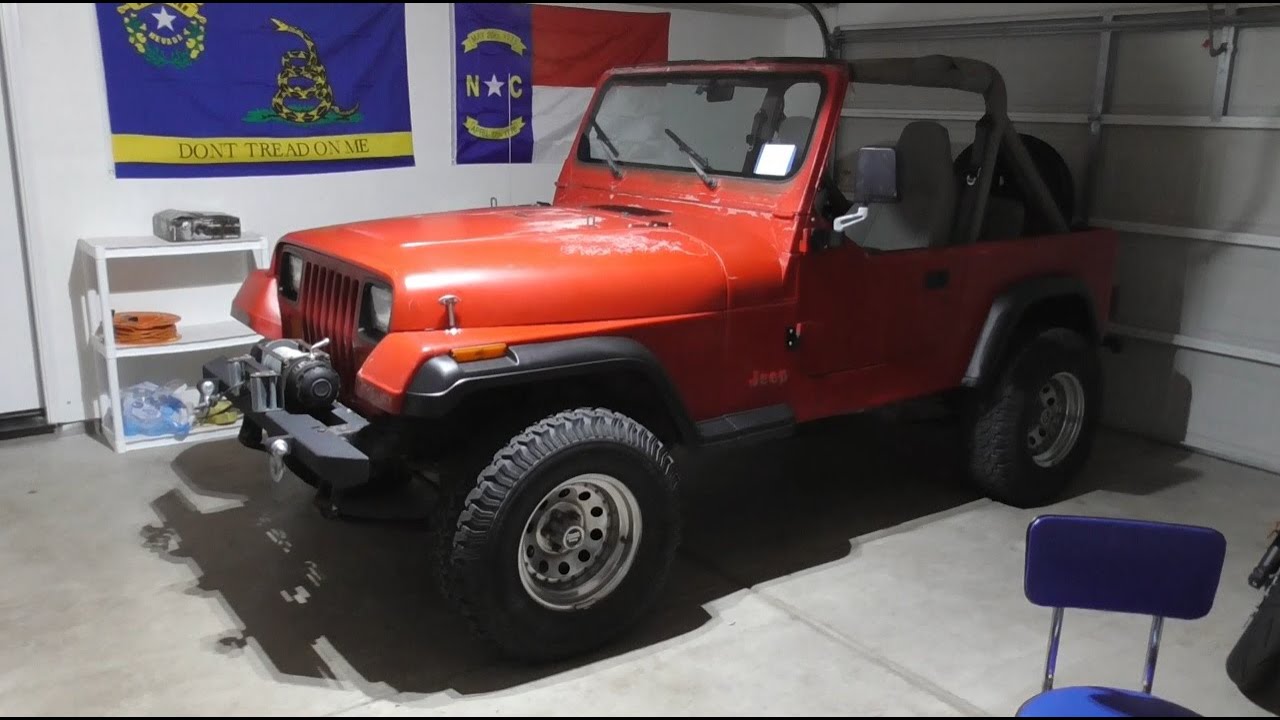 Новый проект — Jeep Wrangler YJ