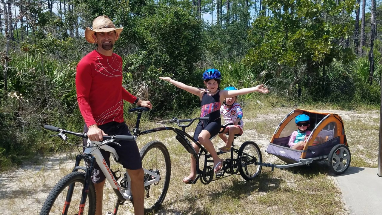 Adams Trail-A-Bike Tandem Trailer Review