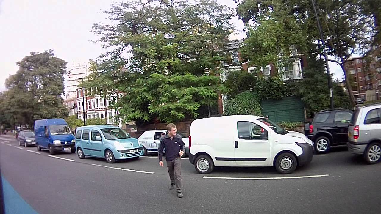 When trying to educate other road users goes wrong.