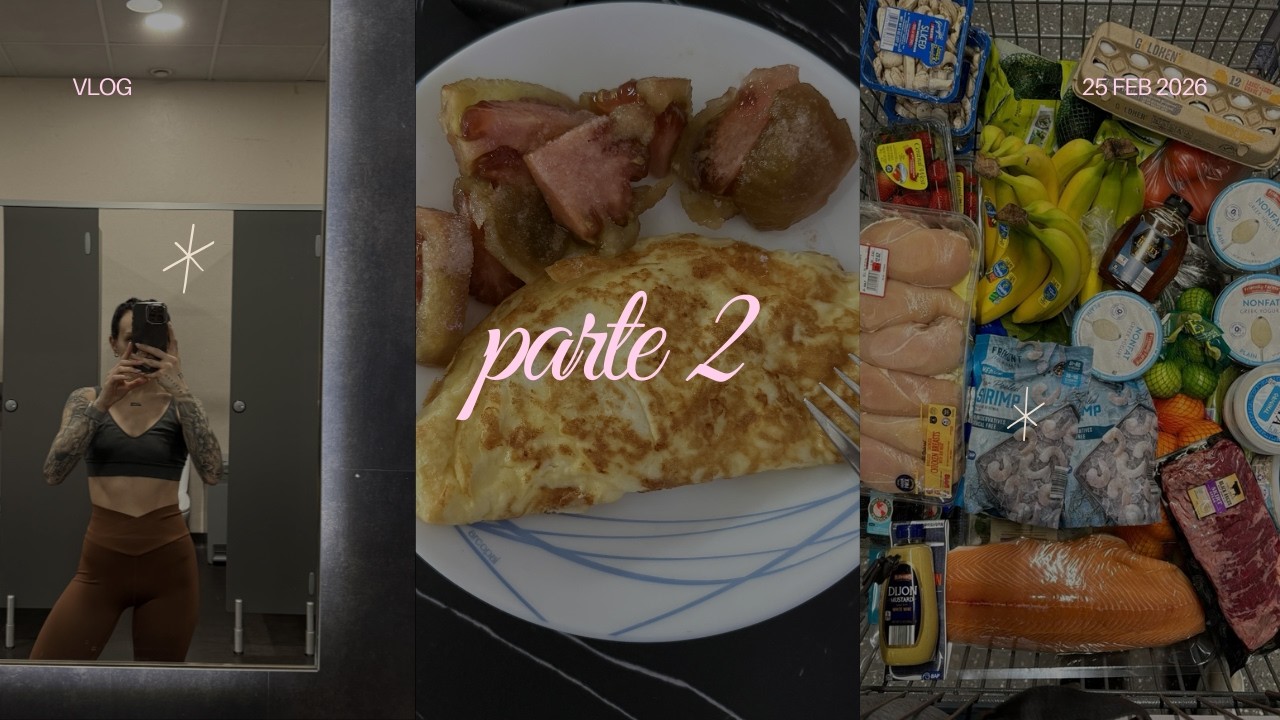 parte 2- oficina + tareas del hogar + gym + mis comidas :)