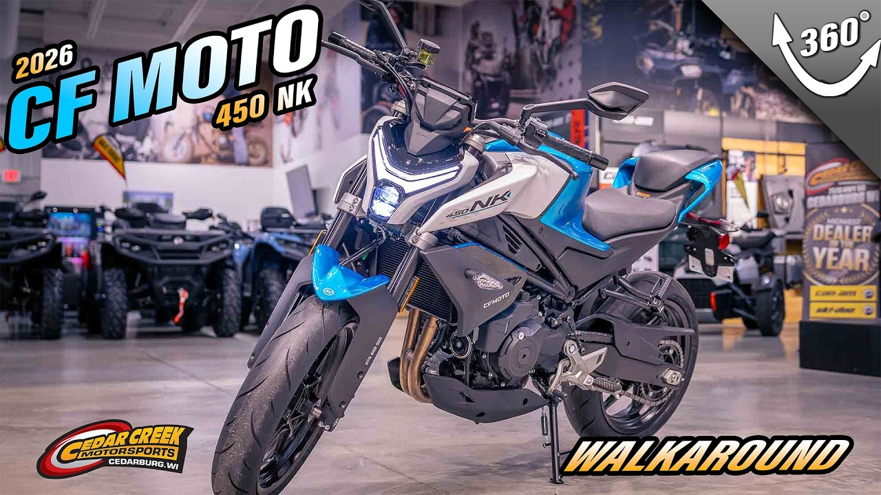 Walkaround | 2026 CFMOTO 450NK