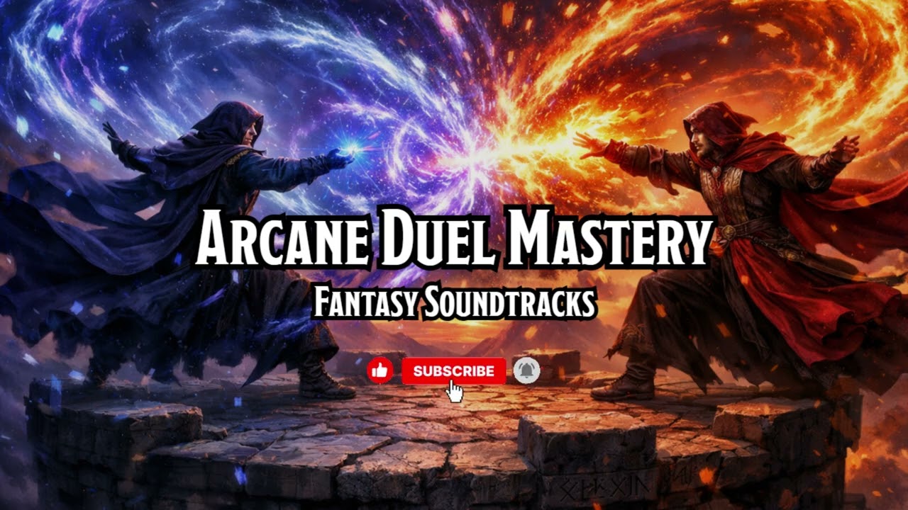 Arcane Duel Mastery | D&D/TTRPG Battle/Combat/Fight Music | 1 Hour | Copyright free