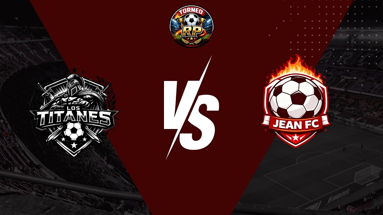 LOS TITANES 2 VS 1 JEAN F.C. | PARTIDO INTENSO EN EL TORNEO RP