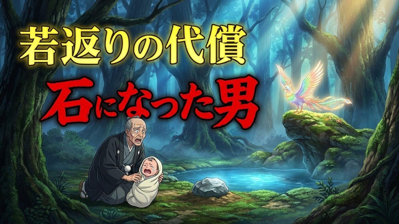 若返りの代償は石？欲に溺れた代官の末路と老夫婦の純愛