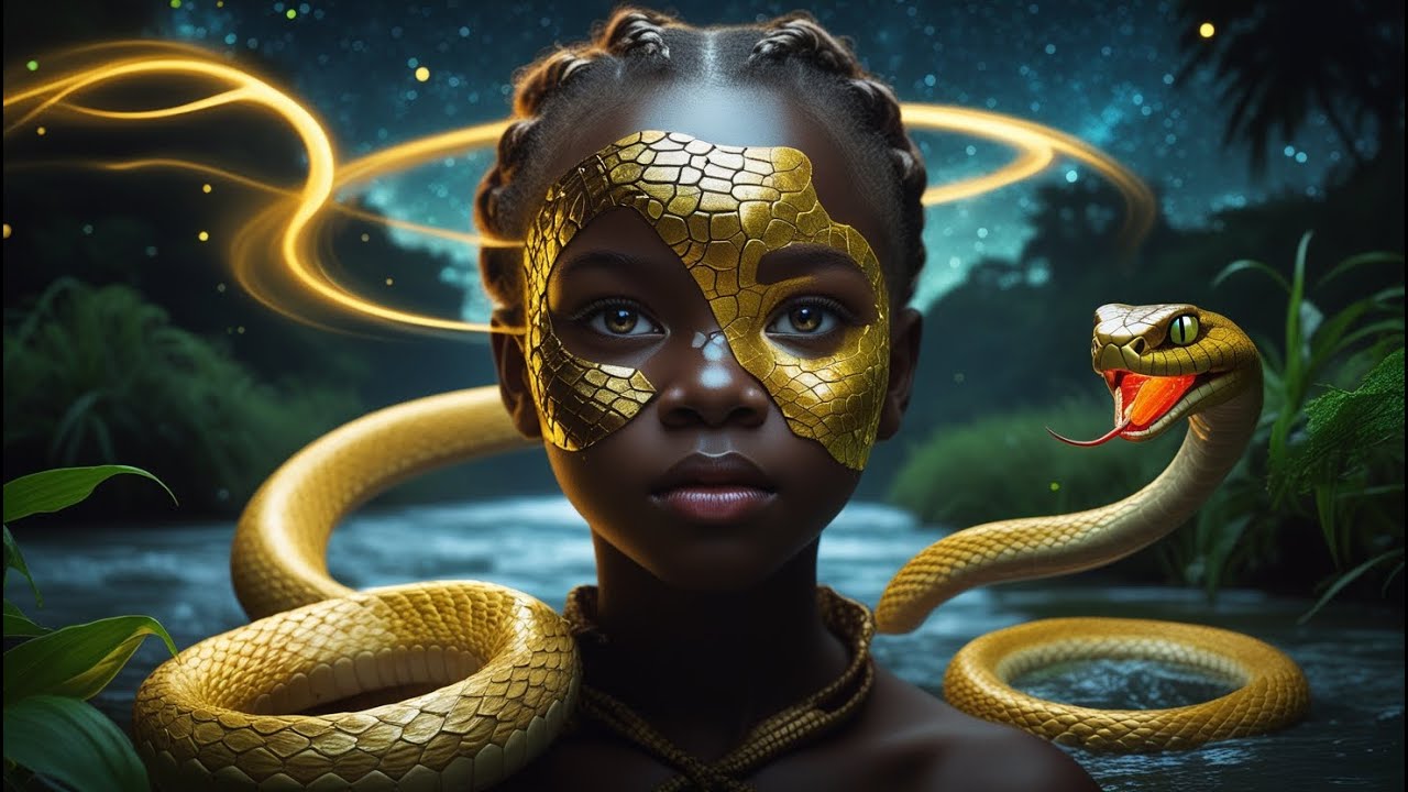 African Folk Story: The Mysterious Snake Girl