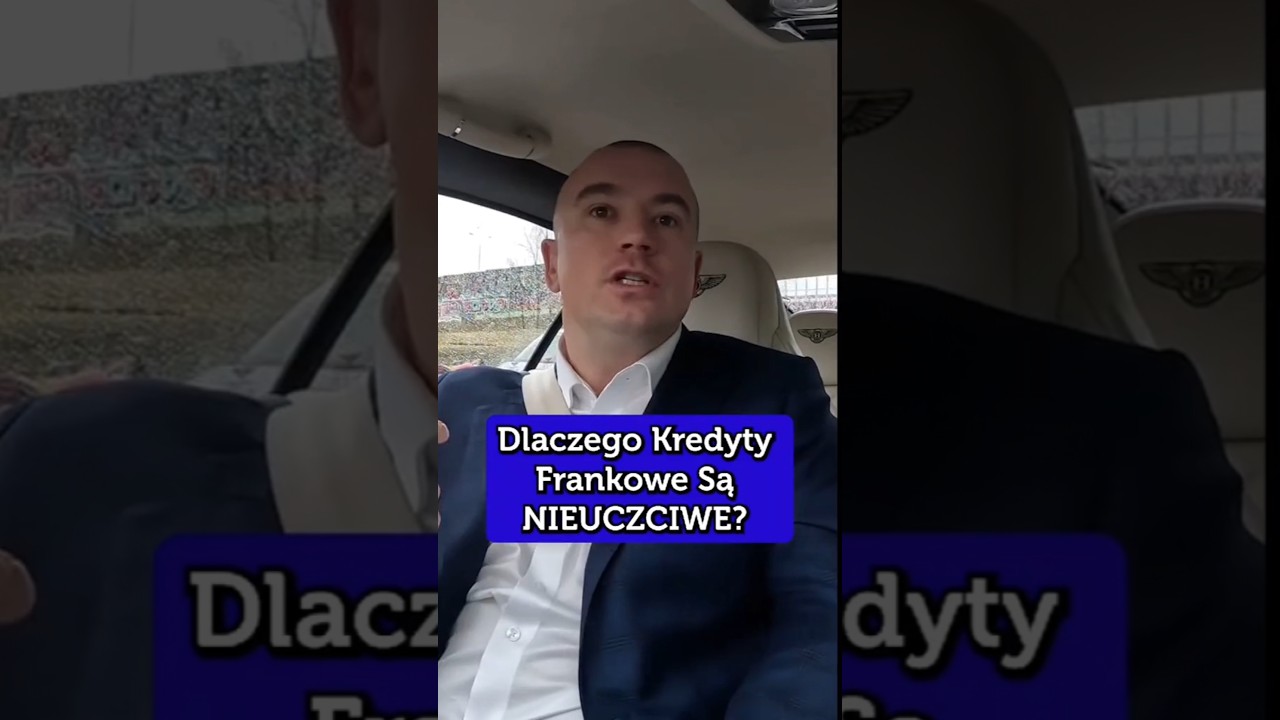 Dlaczego Kredyty Frankowe Są NIEUCZCIWE?