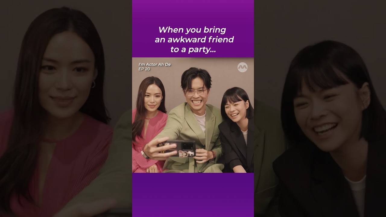 Felicia Chin and Rebecca Lim's awkward moment with an acquaintance... #ImActorAhDe #shorts #funny