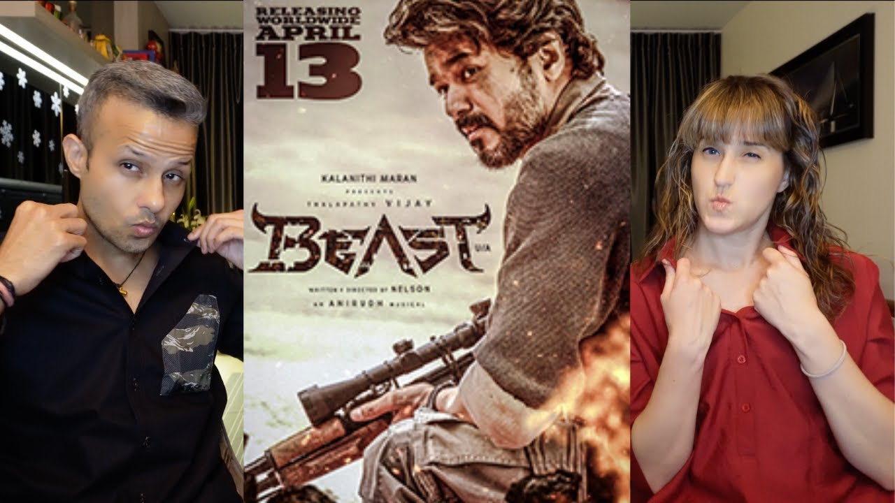 Beast - Official Trailer | Thalapathy Vijay | Nelson | Anirudh | Pooja Hegde | Reaction 🔥 🔥 🔥