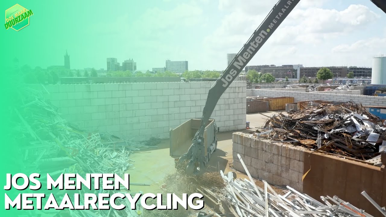 Jos Menten Metaalrecycling item Doe Maar Duurzaam S18E35; Duurzaam ondernemen