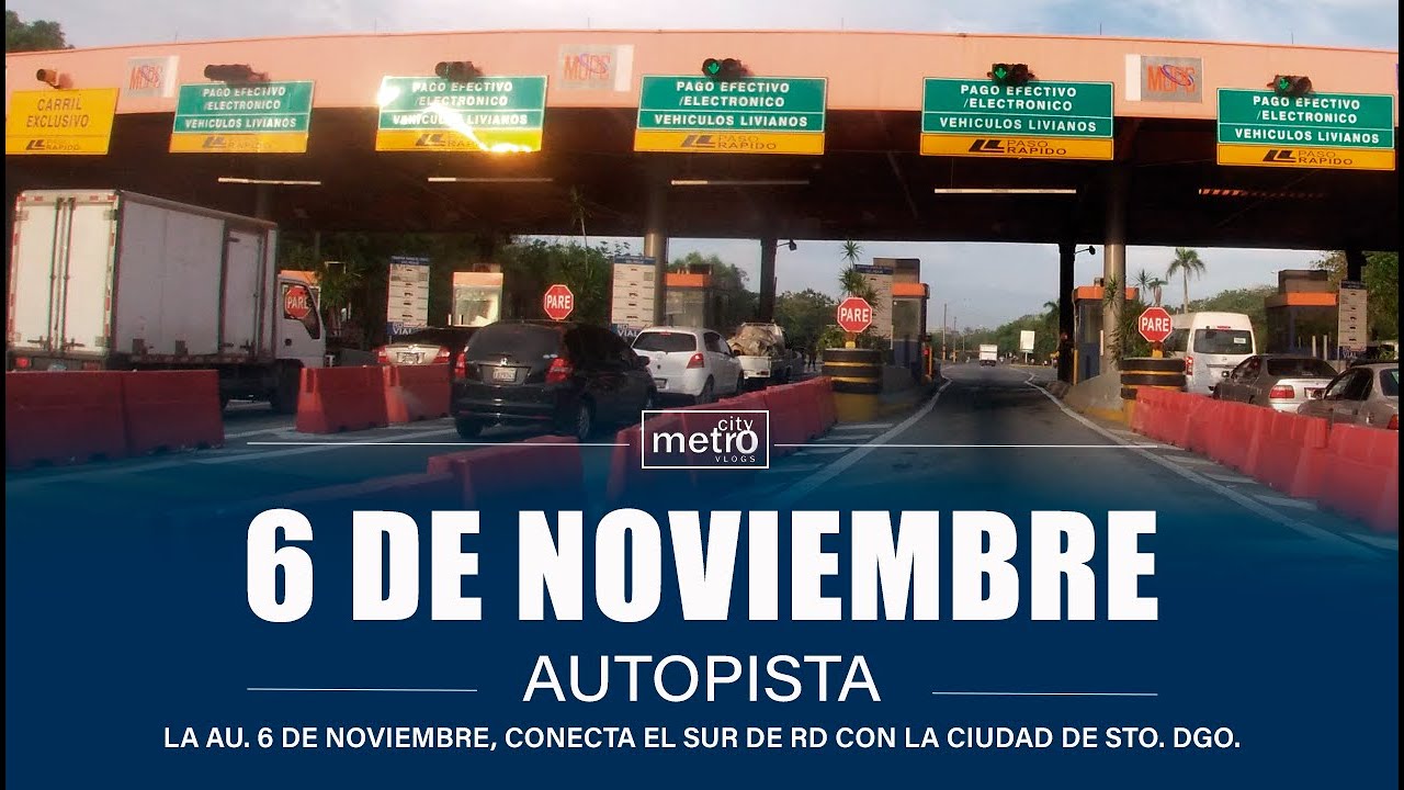 Autopista 6 de Noviembre Santo Domingo a Baní | República Dominicana